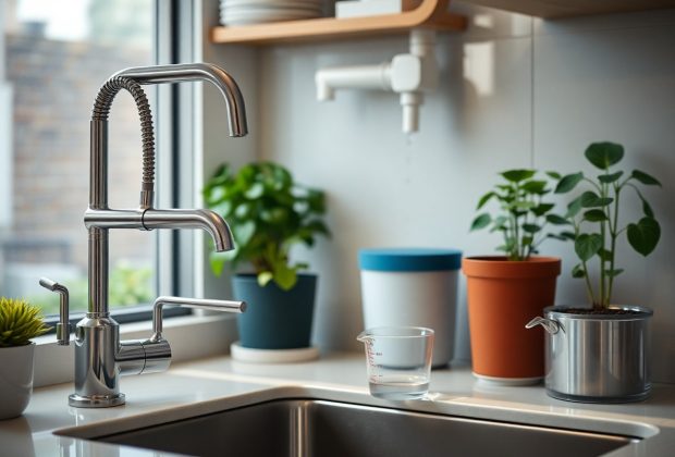 L’acqua in cucina - soluzioni pratiche per non sprecarla mai più. Idee per ridurre il consumo e riciclare acqua con sistemi domestici accessibili. 1