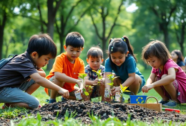 Vivere green con i bambini - attività e giochi educativi sulla sostenibilità. Proposte di esperienze ludiche che insegnano il rispetto per l’ambiente fin da piccoli. 1