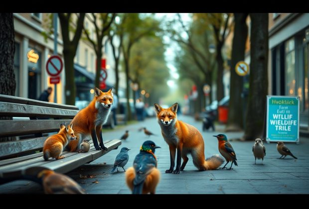 Animali selvatici in città - come aiutarli senza alterare l’ecosistema urbano. Consigli e regole per convivere con la fauna selvatica e sostenere la biodiversità. 1