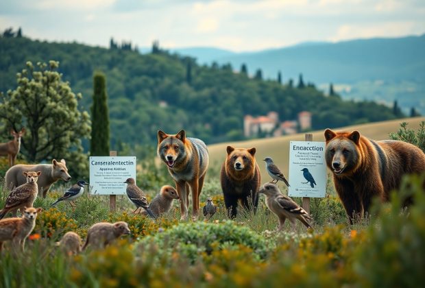 La fauna selvatica italiana, conoscerla, rispettarla e proteggerla. Un viaggio tra le specie a rischio e le iniziative di tutela più efficaci. 1