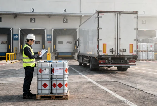Lotto pronto, camion fermo: la consegna chimica parte dalla SDS